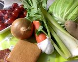 野菜たっぷり！主役のミネストローネ♪作り方1写真