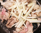 大根皮と豚バラのマヨ炒め作り方3写真