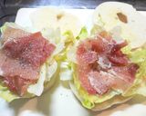 ベーグルサンド作り方5写真