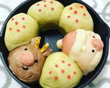 HB使用★クリスマスリースパン★作り方35写真