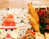 今日のキャラ弁12/20(サンタさん)作り方3写真