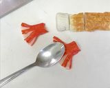 お弁当に簡単！竹輪とカニカマで宇宙人？？作り方1写真