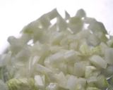 カレーまぶしご飯onフレッシュ夏サルサ作り方1写真