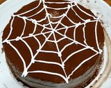スパイダーマン ケーキ作り方11写真