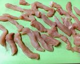 鶏胸肉deピリッと大人の黒胡椒甘辛炒め♡作り方1写真