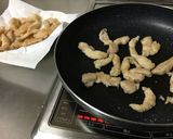 鶏胸肉deピリッと大人の黒胡椒甘辛炒め♡作り方4写真