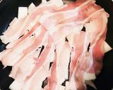 白菜と豚バラ肉の重ね蒸し鍋作り方2写真