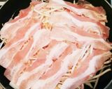 白菜と豚バラ肉の重ね蒸し鍋作り方3写真
