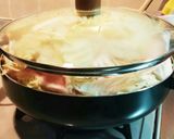 白菜と豚バラ肉の重ね蒸し鍋作り方5写真