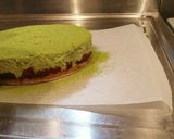 抹茶たっぷり！つぶ餡入りレアチーズケーキ作り方11写真