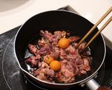 鶏もつの醤油煮作り方2写真
