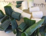 簡単!下仁田ねぎのペペロンチーノ♡作り方1写真