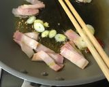 つぼみなとベーコンのサラダ作り方4写真