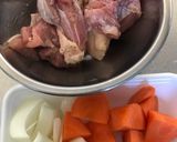 鶏肉のココア煮作り方1写真