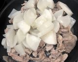 豚バラと大根のポン酢炒め作り方4写真