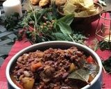 ベジタリアン⦿スパイス入りチリコンカルネ作り方7写真