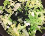 白菜の塩麹バター炒め作り方3写真