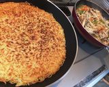 麺がパリ！あんかけ焼きそば！余り物でＯＫ作り方5写真