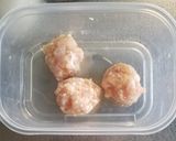 電子レンジで✿鶏団子のポタージュスープ作り方3写真
