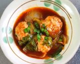 電子レンジで✿鶏団子の甘酢餡かけ作り方5写真