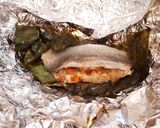 フィリピン風☆白身魚の香味蒸し焼き作り方7写真