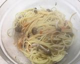 時短・明太子とぶなしめじの和風パスタ作り方4写真