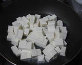 ほうれん草と豆腐の卵とじ作り方1写真