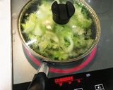 豚バラ肉とレタス舞茸の白みそ炒め煮作り方9写真