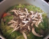 肉団子と春キャベツ☆ミルクスープ作り方7写真