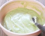 クリスマスカラーの抹茶フレジェ作り方4写真