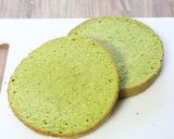 クリスマスカラーの抹茶フレジェ作り方7写真