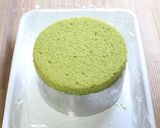 クリスマスカラーの抹茶フレジェ作り方16写真