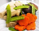 高野豆腐と干し椎茸no煮物♪作り方4写真