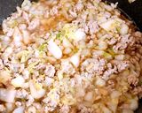 フライパン1つ！白菜と豚ひき肉のあんかけ作り方4写真