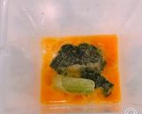 レンジで簡単！弁当に、ほうれん草玉子焼き作り方1写真
