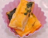レンジで簡単！弁当に、ほうれん草玉子焼き作り方7写真
