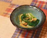 【味覇煮込み】しろ菜とあげの簡単煮作り方5写真