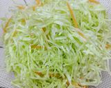 ☆キャベツサラダはサッパリポン酢で♬美味作り方1写真