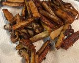 ごぼうと舞茸の甘辛…揚げ…なの？作り方10写真