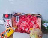 ＊牛肉と新玉葱と大根のすき焼きサラダ＊作り方1写真
