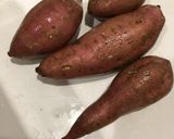 ル・クルーゼでおいしい焼き芋、ふかし芋作り方1写真