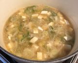 時短！簡単！豆腐と長葱の味噌汁作り方4写真