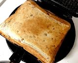 味噌とチーズで簡単ホットサンド作り方3写真
