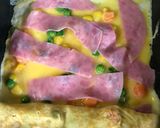 ポタージュの素でハムの卵焼き作り方4写真