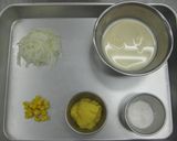 小麦アレルギー対応　コーンスープ作り方1写真