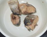 鯖缶でおつまみ作り方1写真