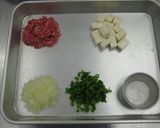 小麦アレルギー対応　マーボー豆腐作り方1写真