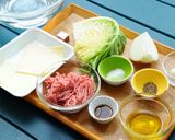 キャベツとひき肉のスープ作り方1写真