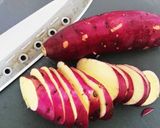 そのまんま、さつまいものバター焼き作り方1写真