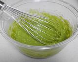 米粉の抹茶とチーズのケーキ作り方4写真
